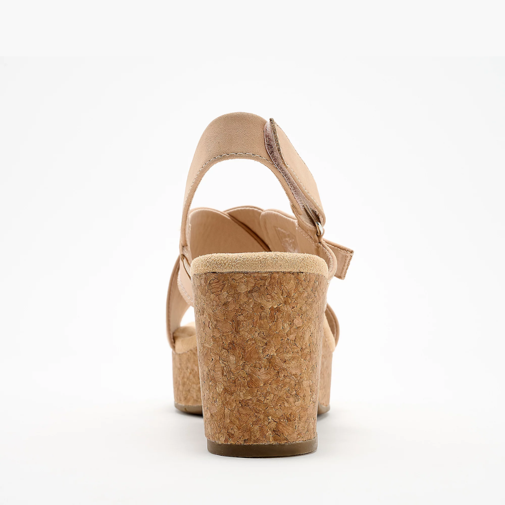 Nerisa Cork Platform Wedges – Look Taller, Feel Nothing