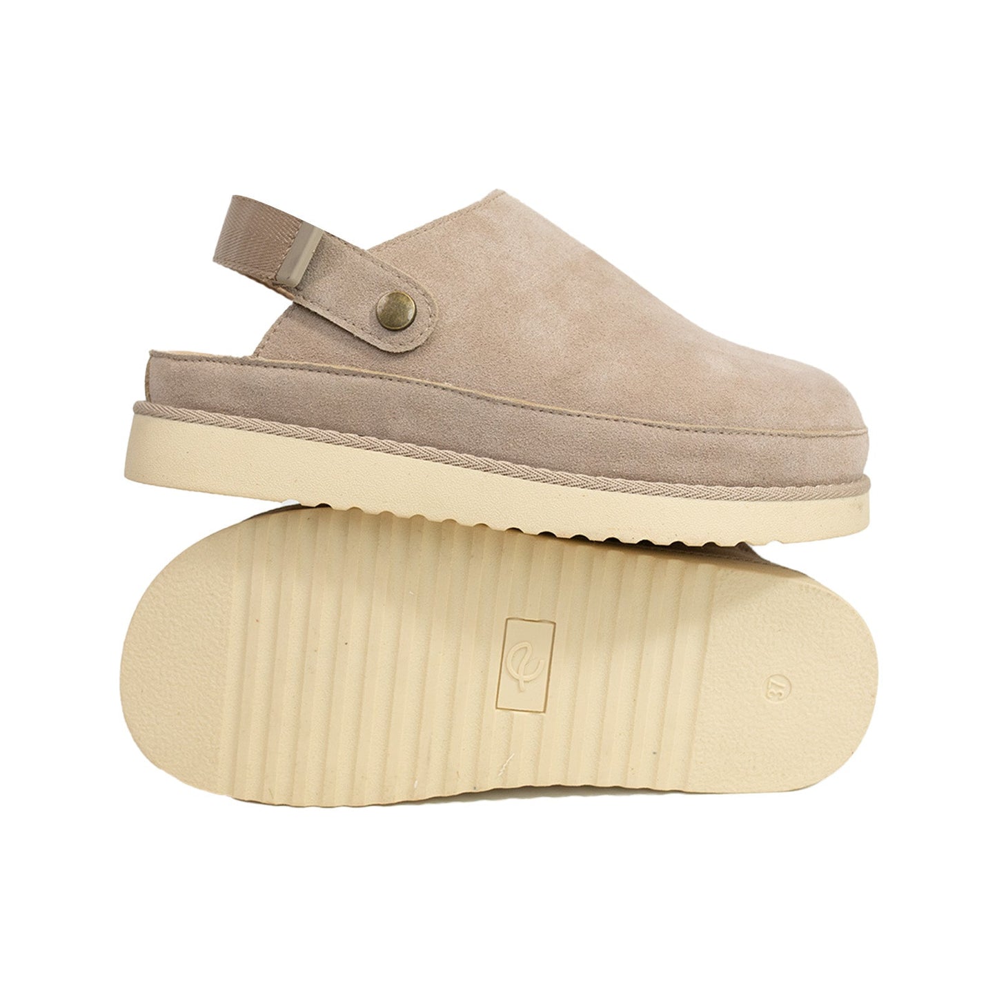 Pia Convertible Suede Clogs