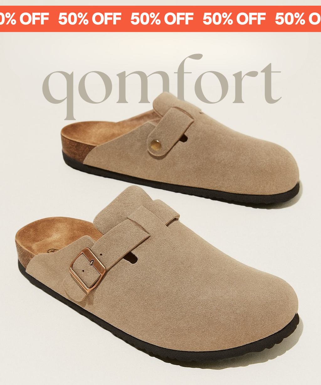 Maren Genuine Suede Clogs