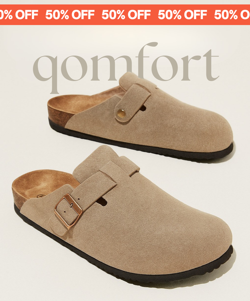 Maren Genuine Suede Clogs