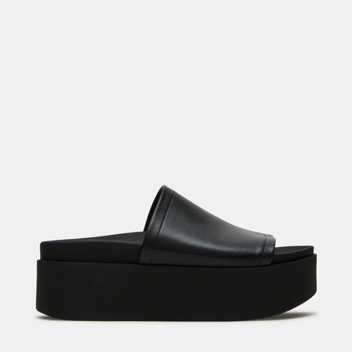 Arwinn Leather Platform Slides