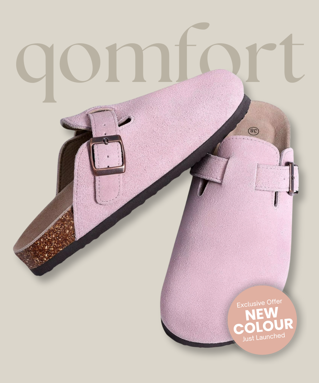Maren Genuine Suede Clogs
