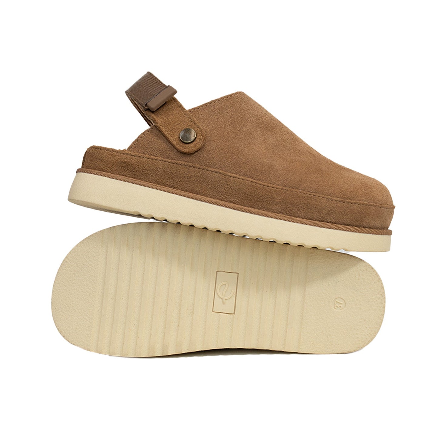 Pia Convertible Suede Clogs