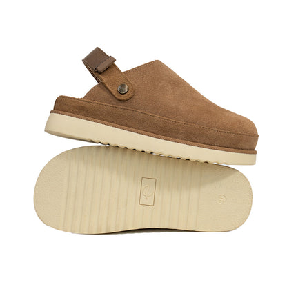 Pia Convertible Suede Clogs