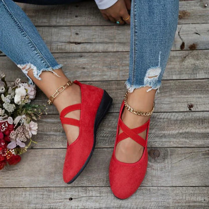Women’s Elegant Wedge Slip-On Comfort Shoes