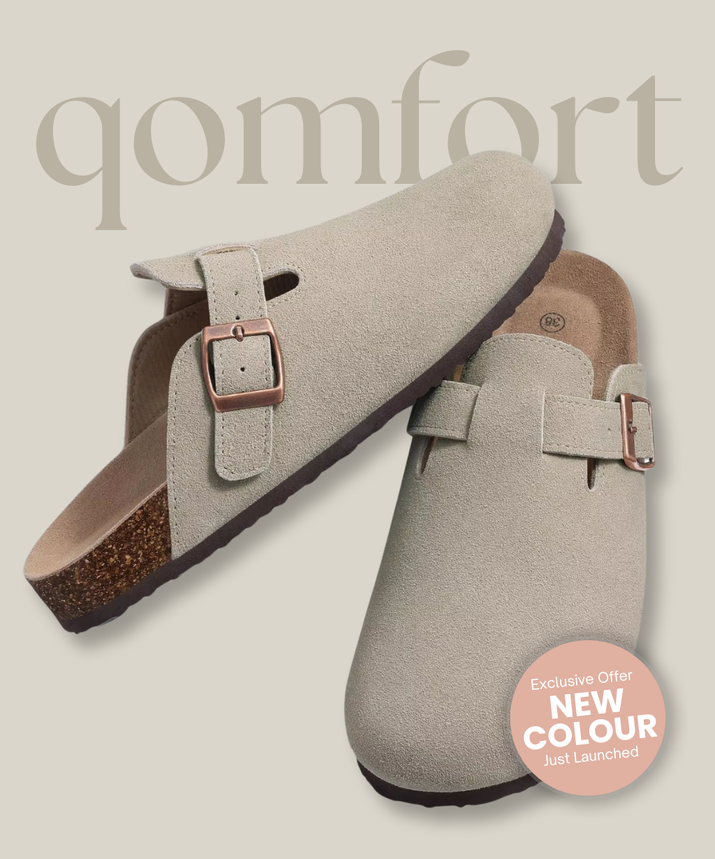 Maren Genuine Suede Clogs