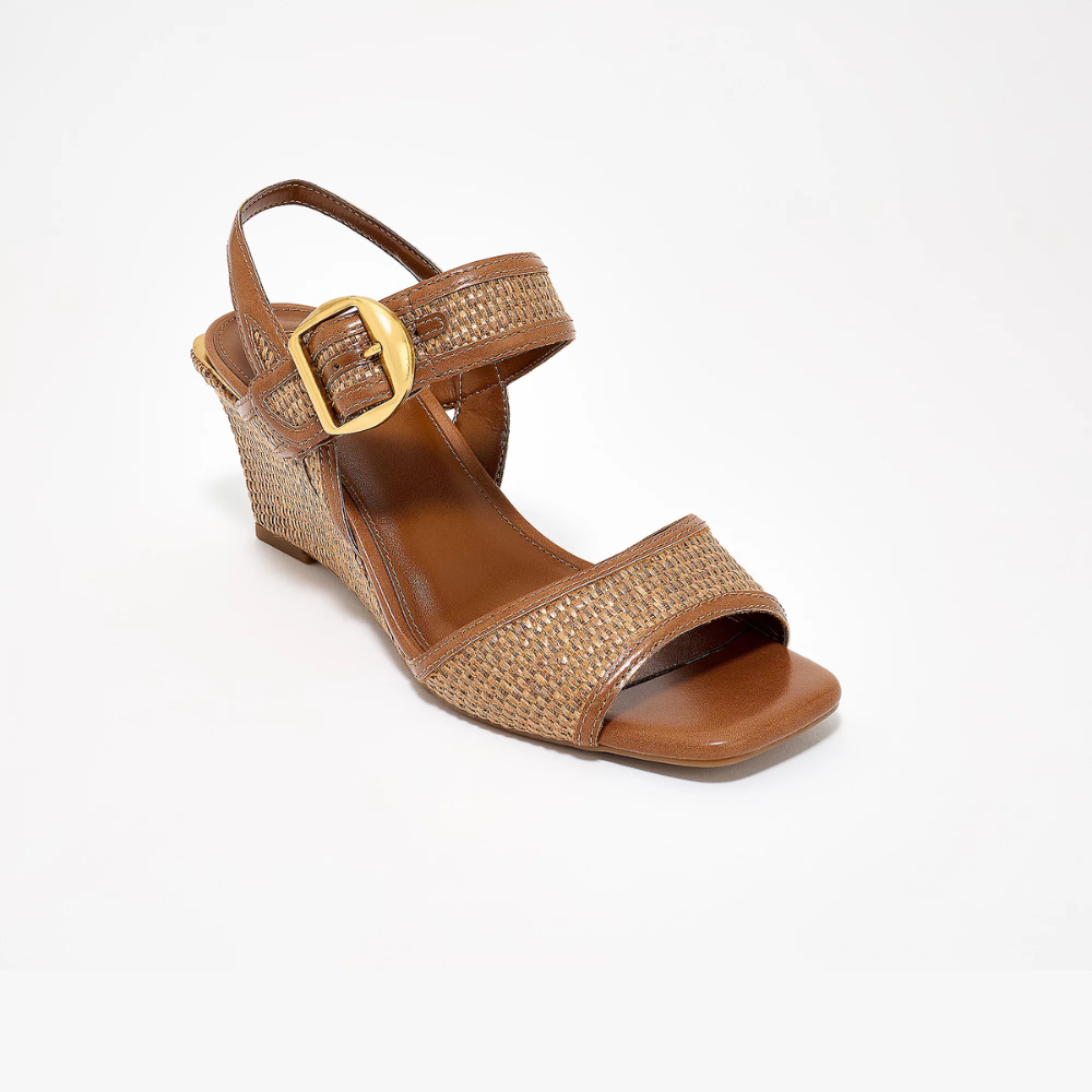Helcey Suede Espadrille Wedges – The Red Wedge That Owns the Room