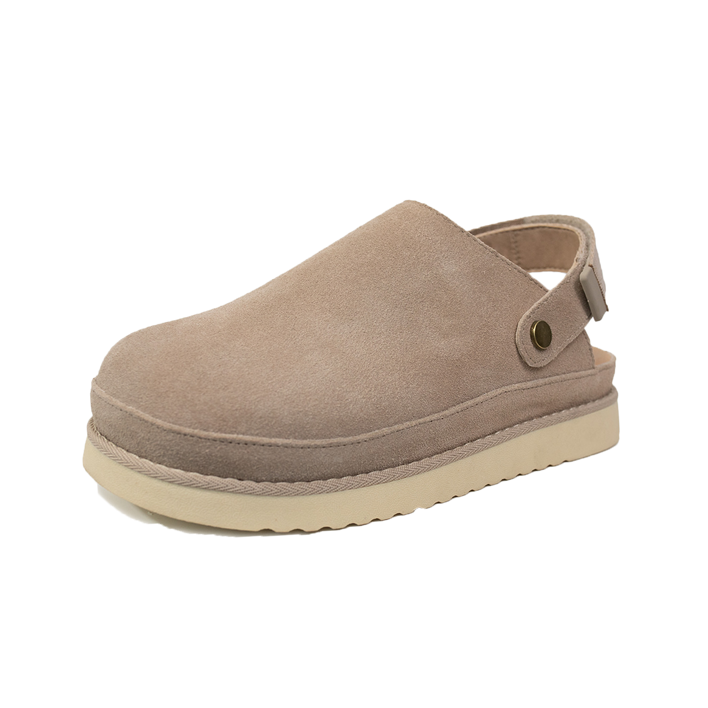 Pia Convertible Suede Clogs