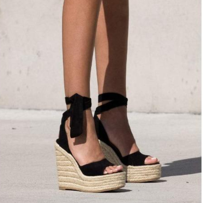 Riviera Lace-Up Espadrille Wedges – The Heel That Makes Every Summer Outfit Pop
