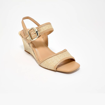 Helcey Suede Espadrille Wedges – The Red Wedge That Owns the Room