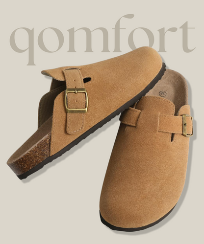 Maren Genuine Suede Clogs