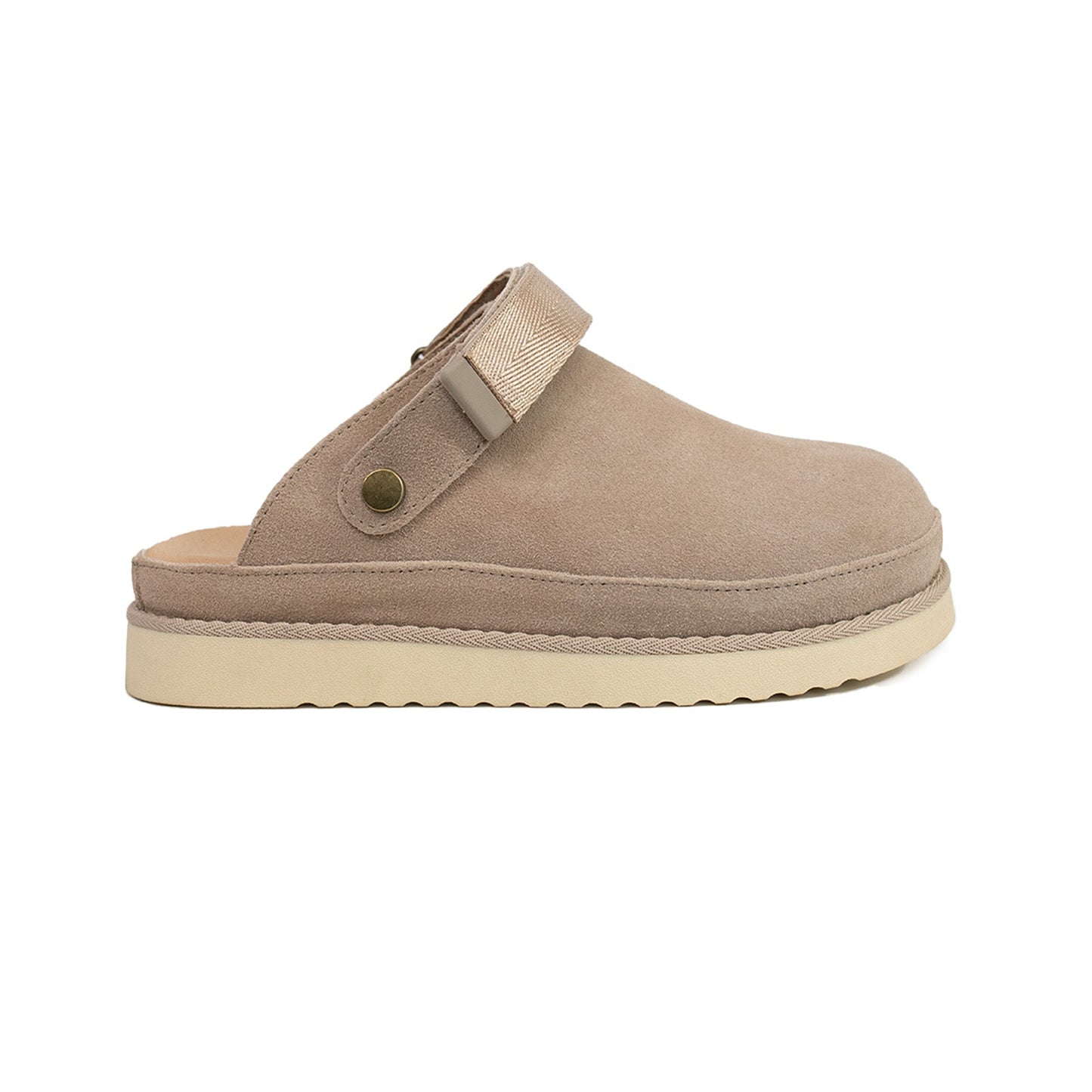 Pia Convertible Suede Clogs