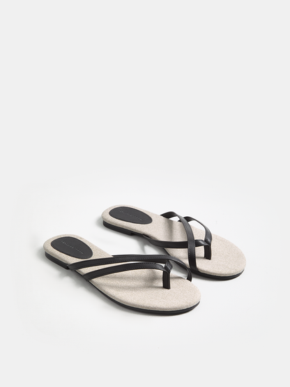 Casual Strappy Flat Thong Sandals