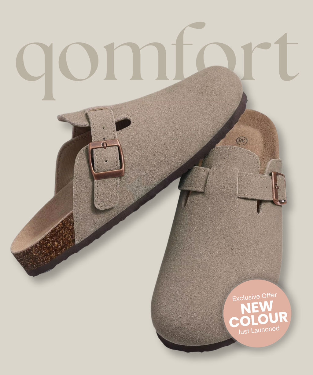 Maren Genuine Suede Clogs