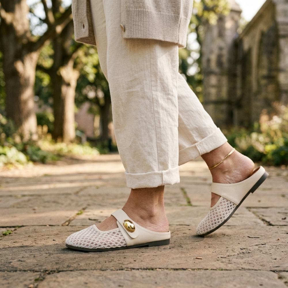 Elara | Breathable Comfort Flats