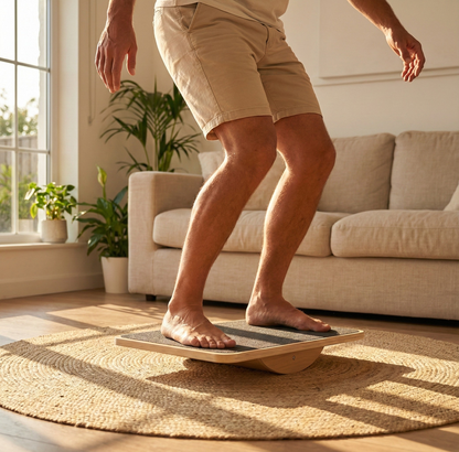 Planche d'équilibre double