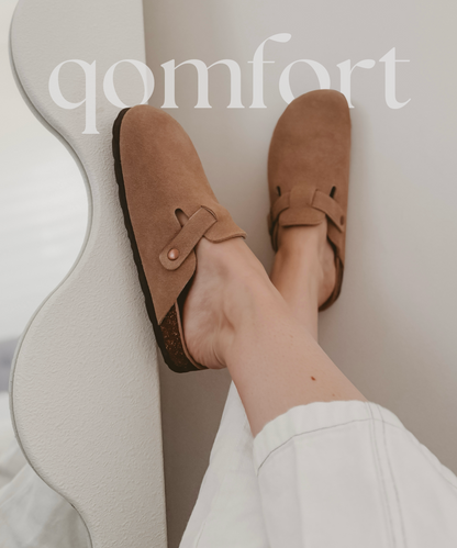 Maren Genuine Suede Clogs