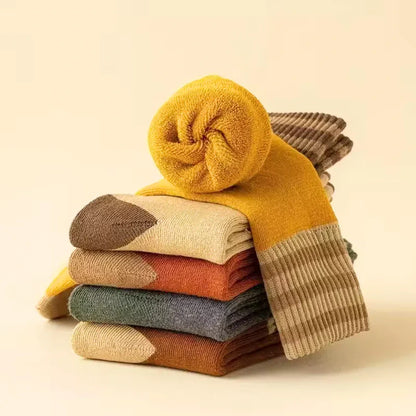 10 Pairs of Socks - Retro Fall Colors