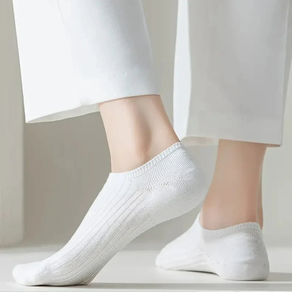 5 Pairs of Socks - Soft Neutrals Set