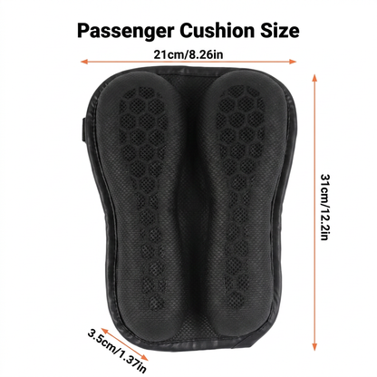 Passenger cushion size and dimensions