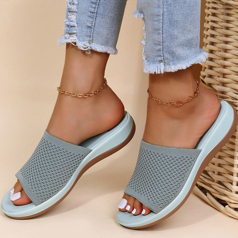 The Daisy — Women's Orthopedic Summer Sliders