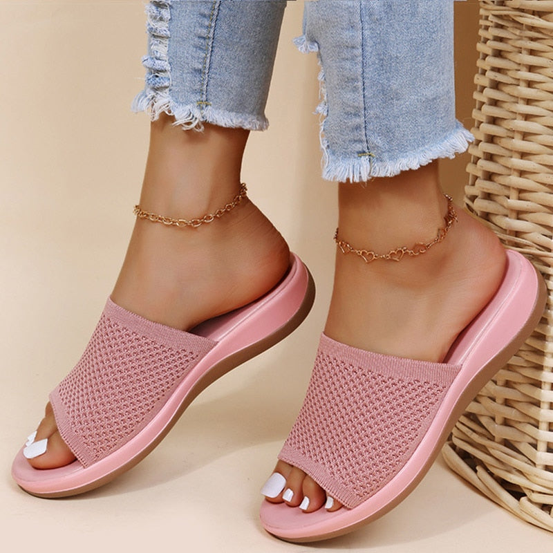 The Daisy — Women's Orthopedic Summer Sliders